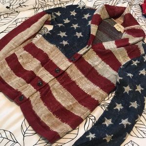 America flag sweater